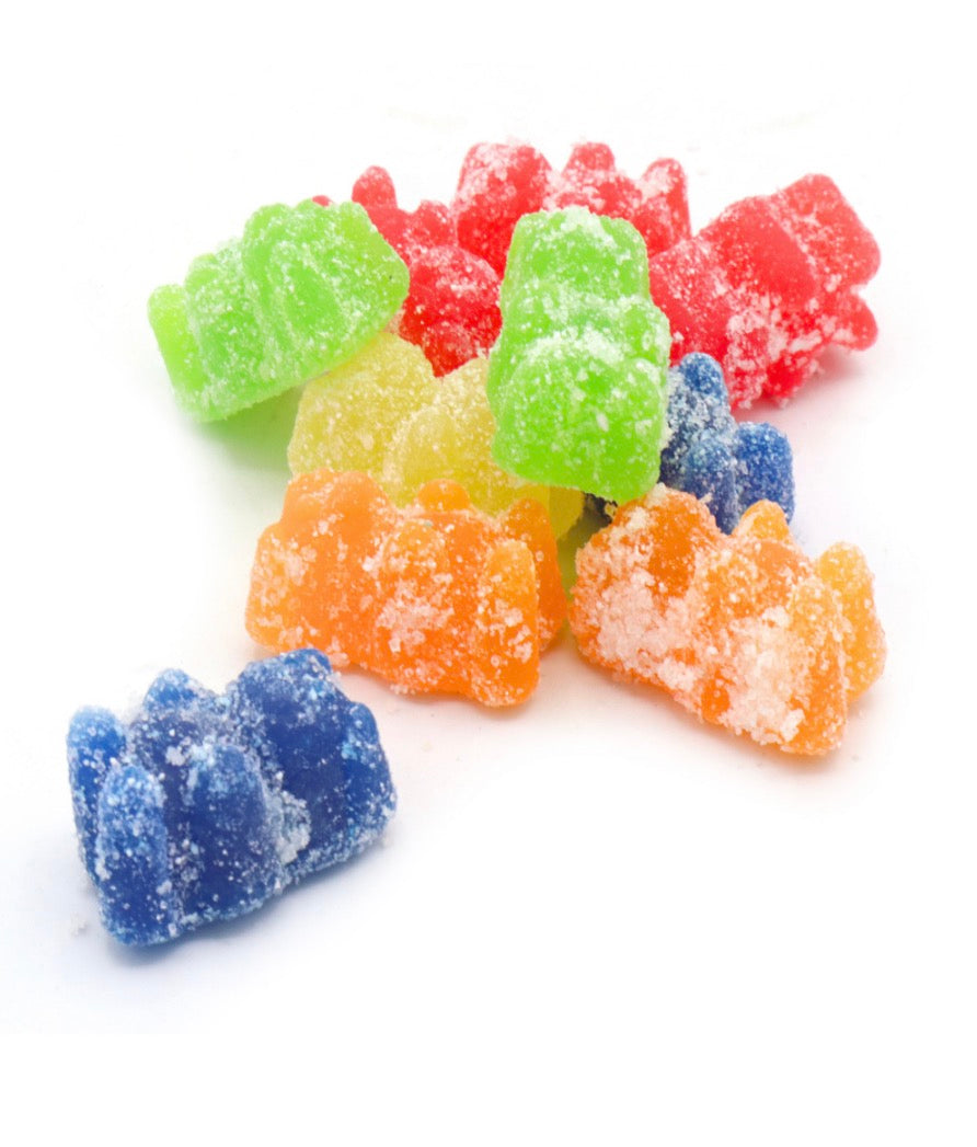 Fizzy/sour teddy bears