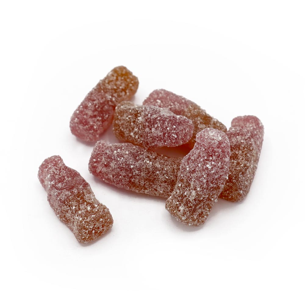 Fizzy cherry cola bottles