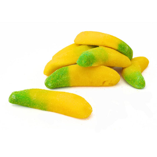 Jelly Filled Fizzy Bananas