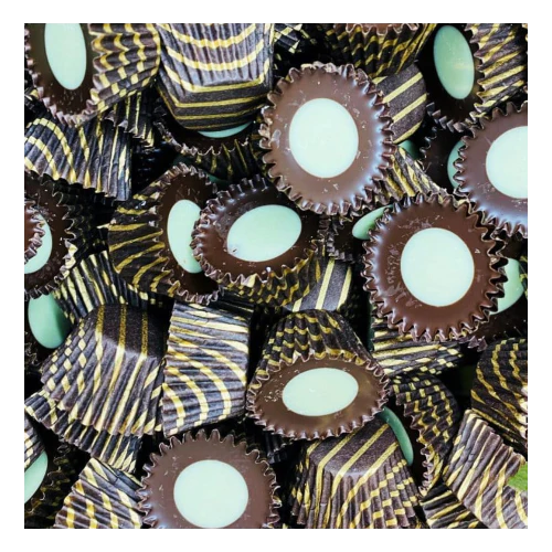 Mint Chocolate Icy Cups